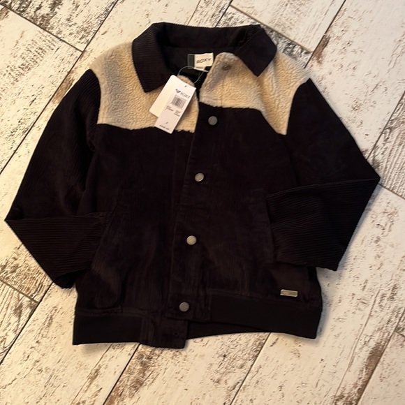 NWT Roxy Sherpa-Corduroy Jacket - Picture 7 of 14